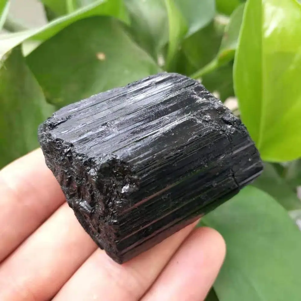 

Raw Black Tourmaline Mineral Specimen Gemstone Reiki Chakra 1pcs