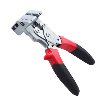 

90 Degree Aluminium Alloy Clamping Edge Banding Scissors Crimping Pliers Triangle V Shaped Cutter Furniture Right Angle