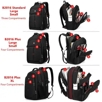 

2020 BALANG Laptop Backpack Men Women Bolsa Mochila for 14-17Inch Notebook Computer Rucksack School Bag Backpack for Teenagers
