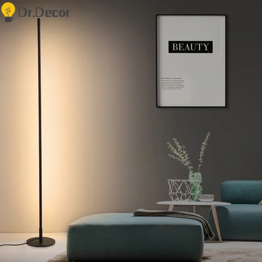 

Modern Minimalist LED Floor Lamp Dimmable Floor Lights for Living Room Bedroom Sofa Standing Lamp Indoor Decor Lighting Fixtures