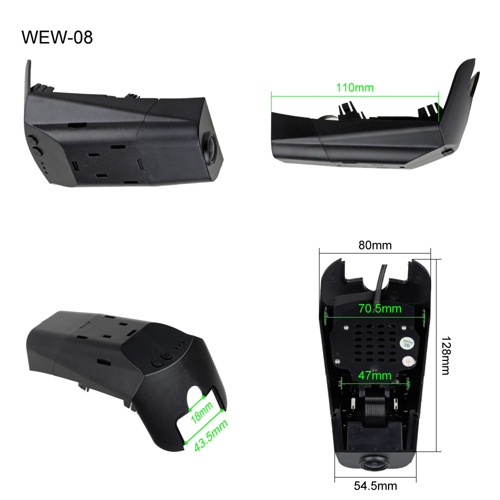 SINOSMART Novatek 96672 Wifi DVR камера для Volvo V60 S60 S80 S80L S90 XC40 XC60 XC70 XC90 App Control SONY IMX323 1080P|dual camera|camera