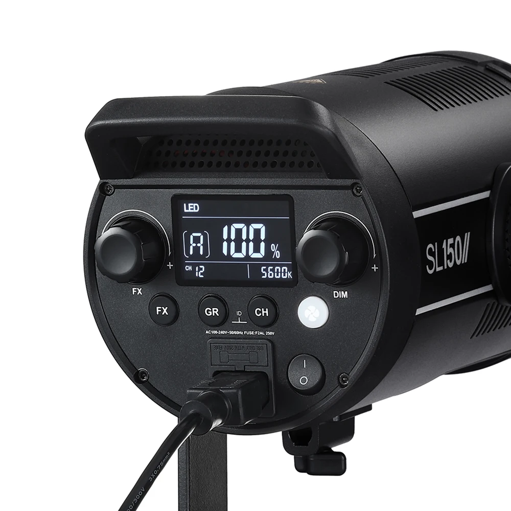 Godox SL 150W SL150II 2x150 Вт студийный светодиодный светильник для непрерывного фото и