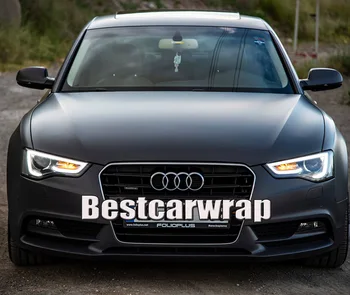 

3M quality Super Matte Black Wrap with Air Bubble Free / initial Low tack glue PROTWRAPS 1.52x18m Roll