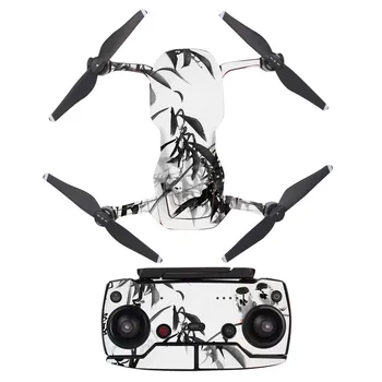 

Chinese Painting Style Decal Skin Sticker For DJI Mavic Air Drone + Remote Controller + 3 Batteries Protection Film Cover A0116