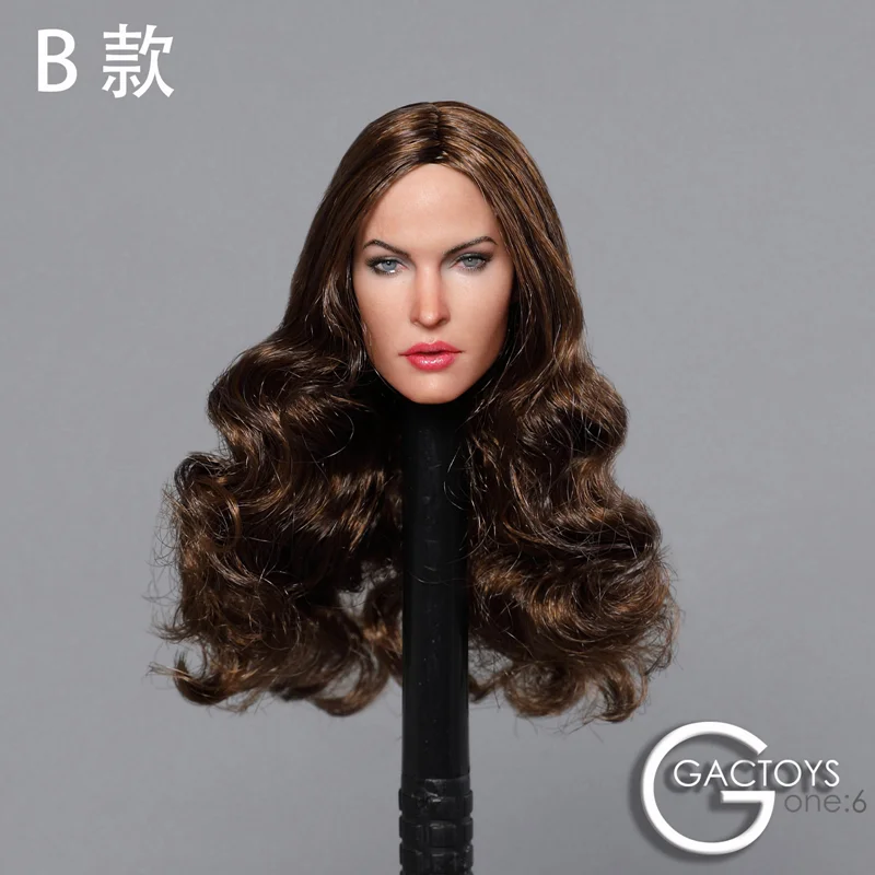 GACTOYS 1/6 масштаб Меган Фокс женская голова резьба GC029B модель F 12 ''фигурка тела