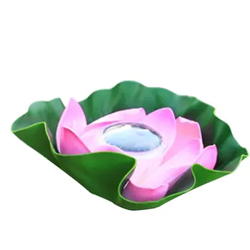 

Outdoor Solar Power LED Light Waterproof Lotus Stake Lamp Floating For Pool Stream Garden Water Swimming Pool