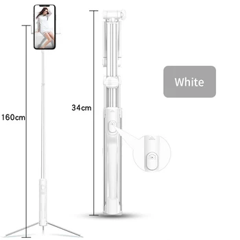 

Phone Sport Handheld Bluetooth Selfie Stick Tripod Stand Gimbal Wireless Mini Remote Control Camera Accessory LED Fill Light