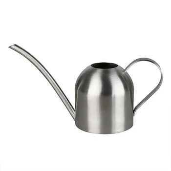 

Indoor Small Stainless Steel Watering Can Pot Garden Spout Plant Tool DC120