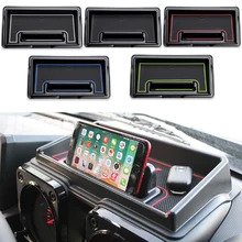 Для Suzuki JIMNY Автомобильный интерьер центр консолей коробка для хранения мобильного телефона кронштейн Подставка для телефона Аксессуары 3 шт.(набор