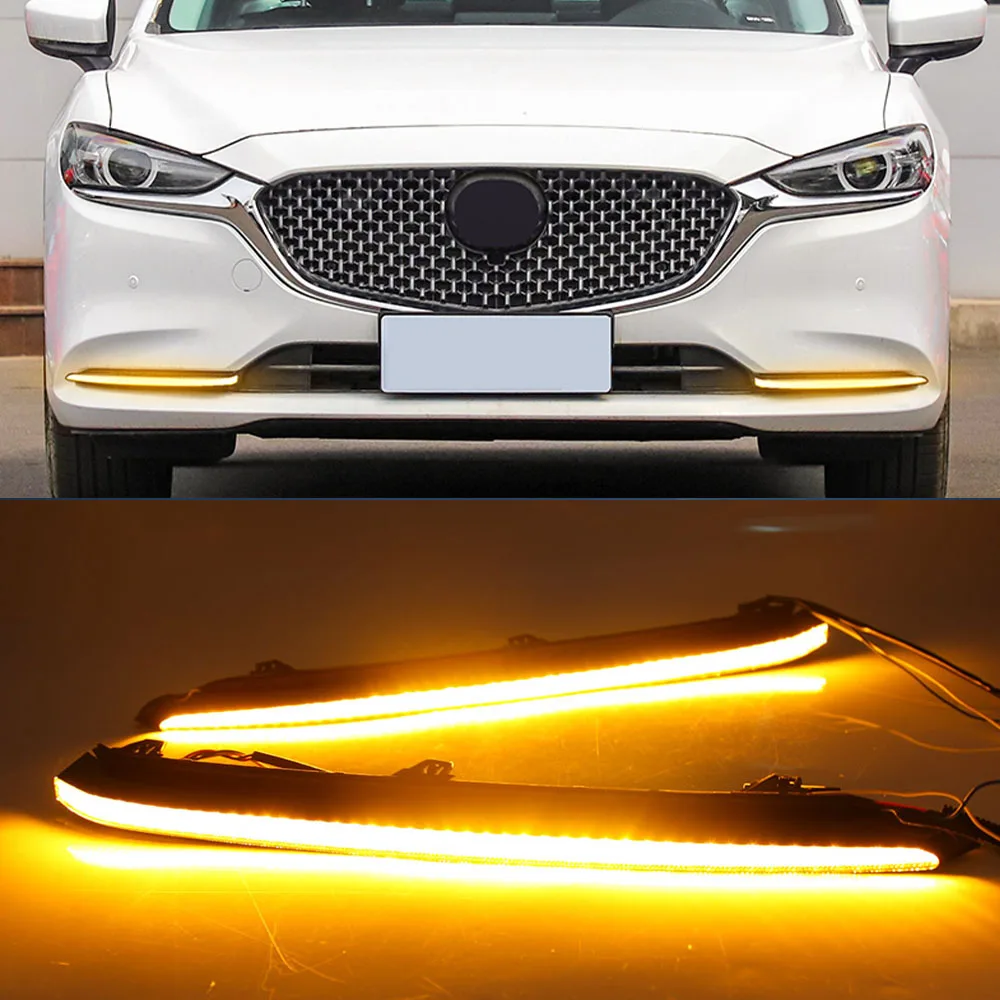 MAZDA6 アテンザランニングディライト Car DRL Lamp LED Daytime Running Light For Mazda 6 Atenza