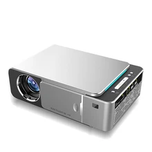 Led hd mini projetor portátil inteligente projetor multifuncional beamer de vídeo sem fio para escritório em casa novo dq