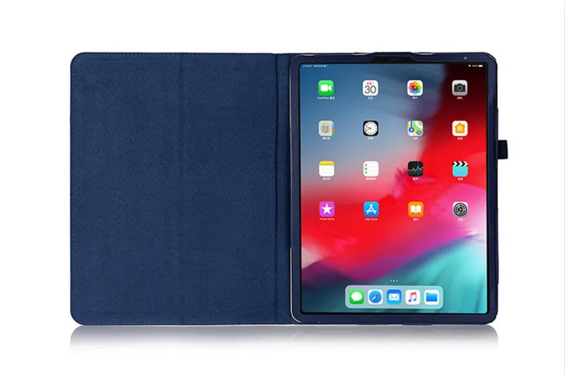 Флип-чехол для iPad Pro 12,9 чехол для планшета тонкий смарт-чехол с подставкой с держателем карандаша чехол из искусственной кожи для iPad 12,9 Funda