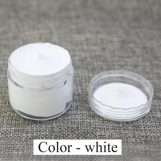 Crema per pittura colorante in pelle bianca 30ml per borsa da divano seggiolino auto vestire scarpe riparazione colorante in pelle ripristino strumenti di recupero all'ingrosso 1