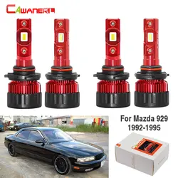 Cawanerl для Mazda 929 1992 1993 1994 1995 автомобильный Стайлинг светодиодный фонарь ближнего света дальнего света 60 Вт 9000лм белый 6000 К 12 В 4 шт