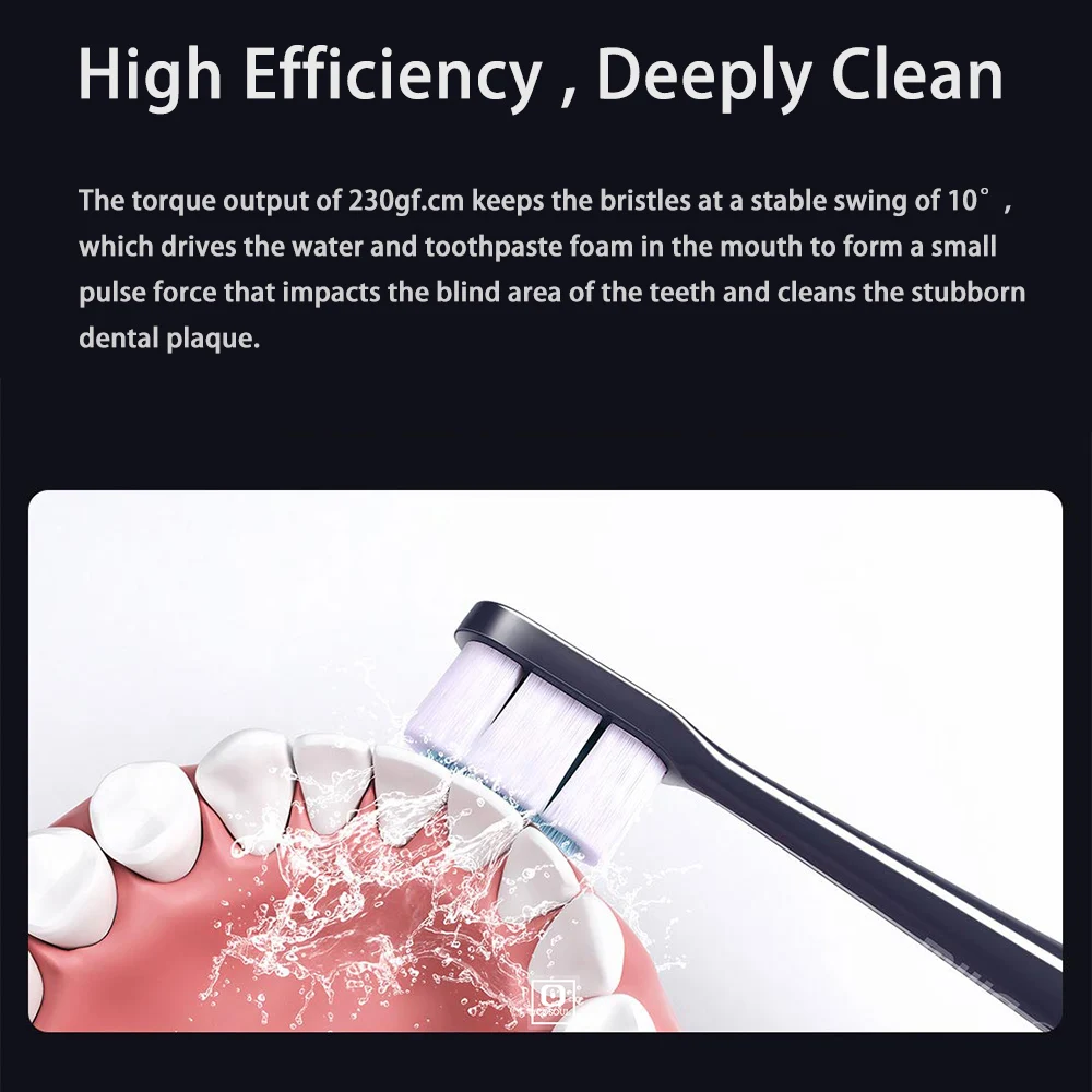 High frequency vibration, Excellent Cleaning Effect