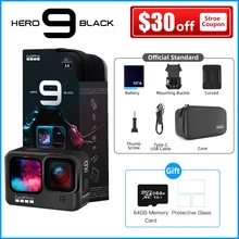 Черная подводная Экшн-Камера GoPro HERO 9 4K 5K с цветным передним экраном, Спортивная камера 20 МП фотографий, прямая трансляция Go Pro HERO 9 Черная подводная Экшн-Камера GoPro HERO 9 4K 5K с цветным передним экраном, Спортивная камера 20 МП фотографий, прямая трансляция Go Pro HERO 9