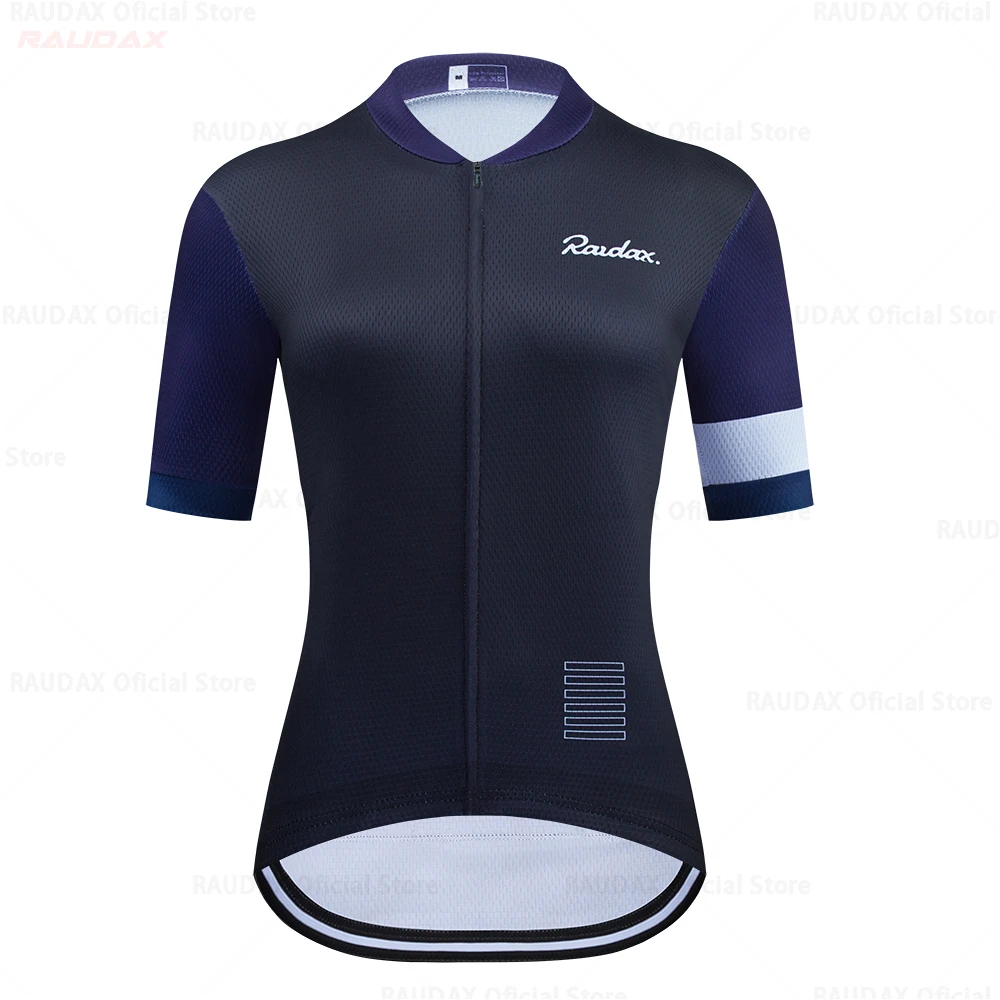 thumbnail image 1 of Ropa de ciclismo para mujer Raudax 2021, ropa de ciclismo de manga corta, maillot de ciclismo de verano, maillot de triatlón, uniforme de ciclismo, 1 of 5