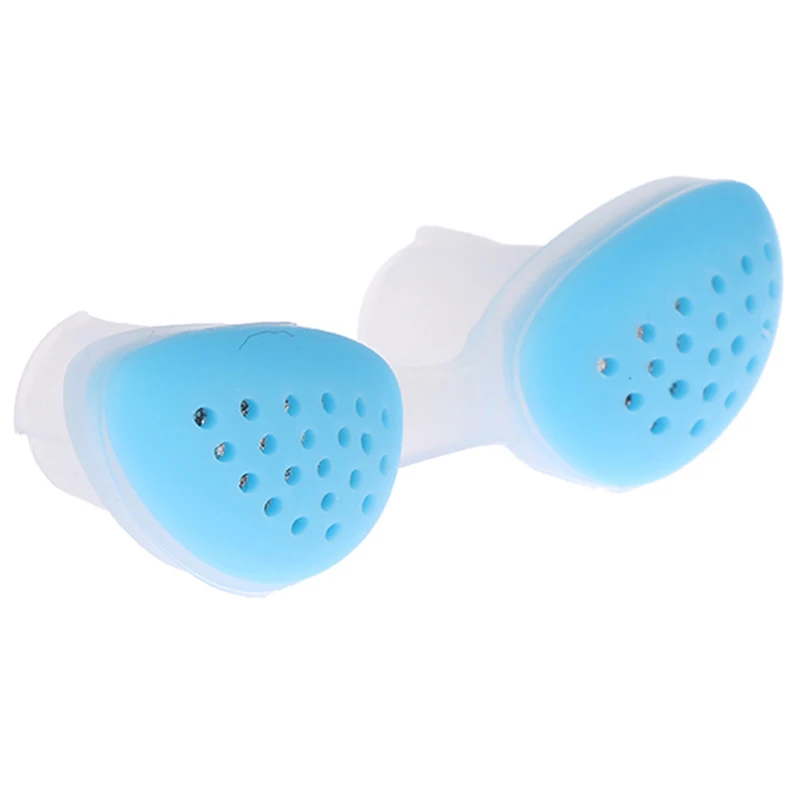 1set Silicone Anti Snore Clip Nasal Dilator Stop Snoring Nose Clip Sleep Tray Sleeping Aid Apnea Device