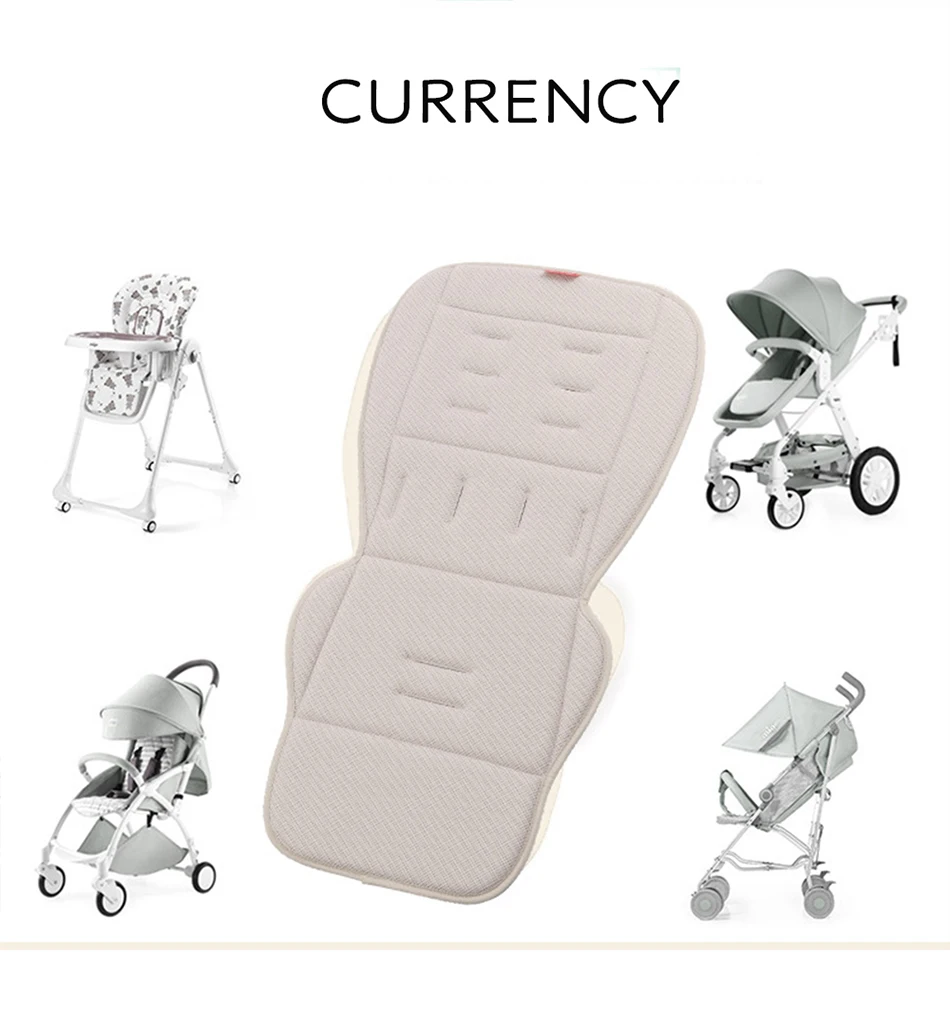 baby stroller accessories and car seat Breathable Stroller Mattress Baby Accessories Universal Carriages Pram Buggy Car Seat Mat Soft Cotton Stroller Seat Cushion Pad Baby Strollers vintage