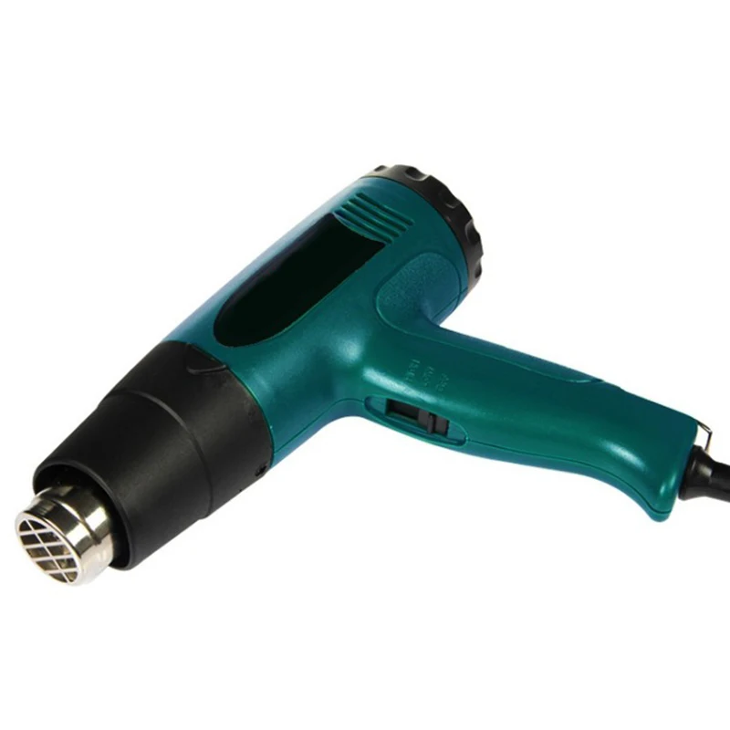 

1800W 110V Portable Industrial Blow Dryer Electric Build Tool Thermal Hair Technic Tool Construction Hot Air Tool Us Plug