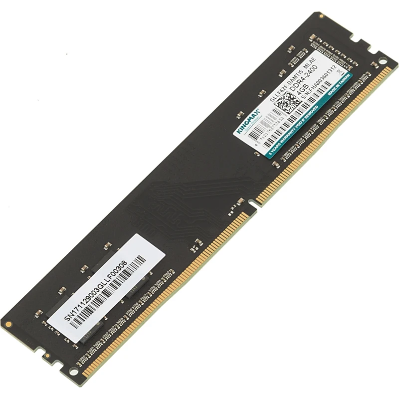 Память DDR4 4Gb 2400MHz Kingmax KM-LD4-2400-4GS RTL PC4-19200 CL16 DIMM 288-pin 1,2 В