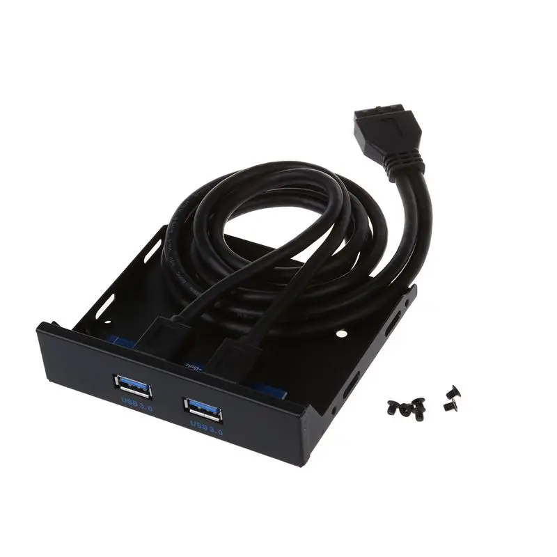 PCI Express PCI-E карта 2 порта концентратор адаптер+ USB 3,0 Передняя панель 5 Гбит/с Hi-speed