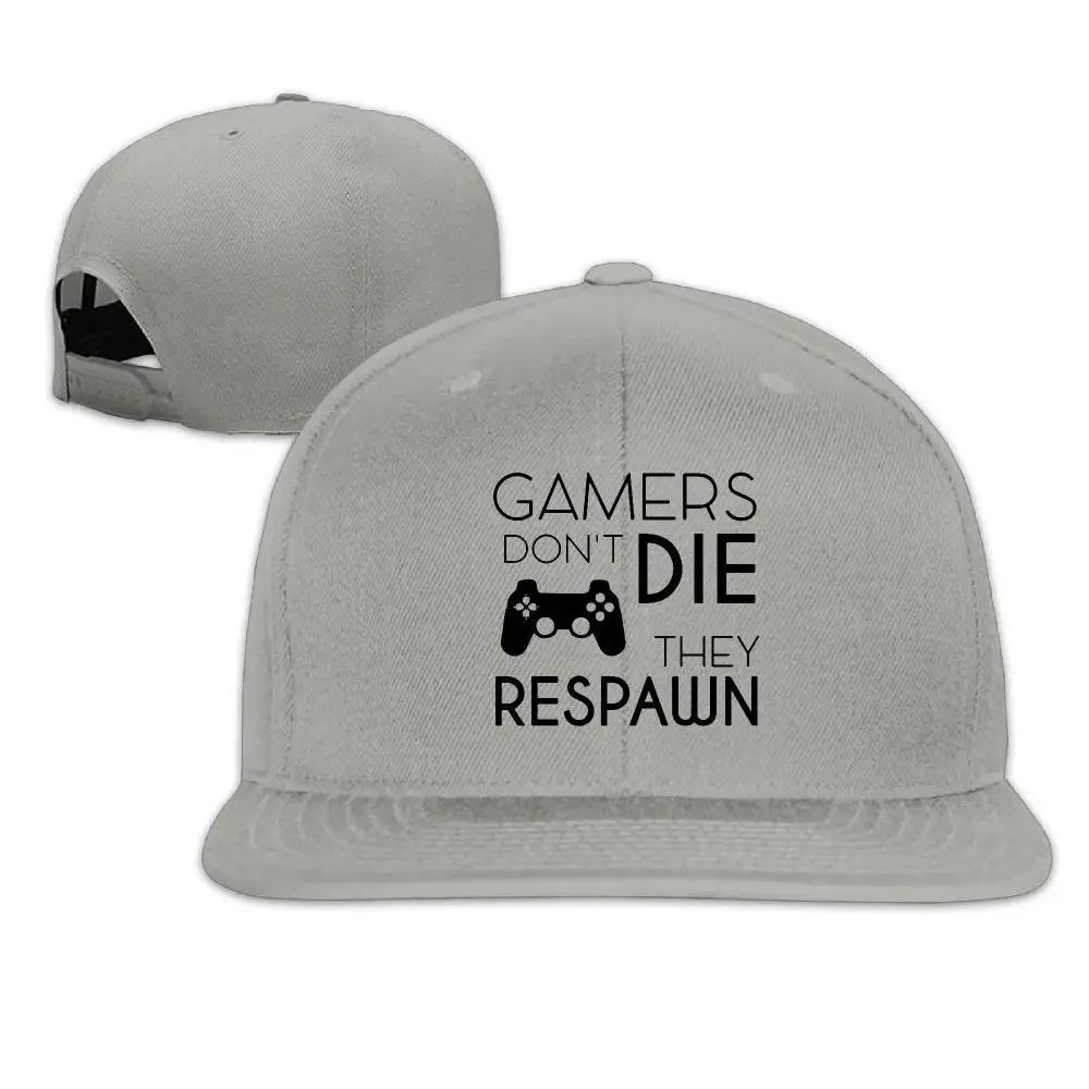 Кепка Gamers Don't Die They Respawn color