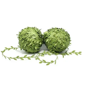 

200 Meters Artificial Simulation Green Leaf Vine Fake Flower Wall Decoration