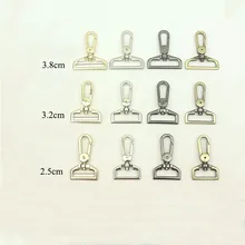 

5pcs 25/32/38mm Bags Belt Strap Metal Buckle Carabiner Snap Hook Lobster Clasps Dog Collar Clasp DIY Leathercraft Accessory