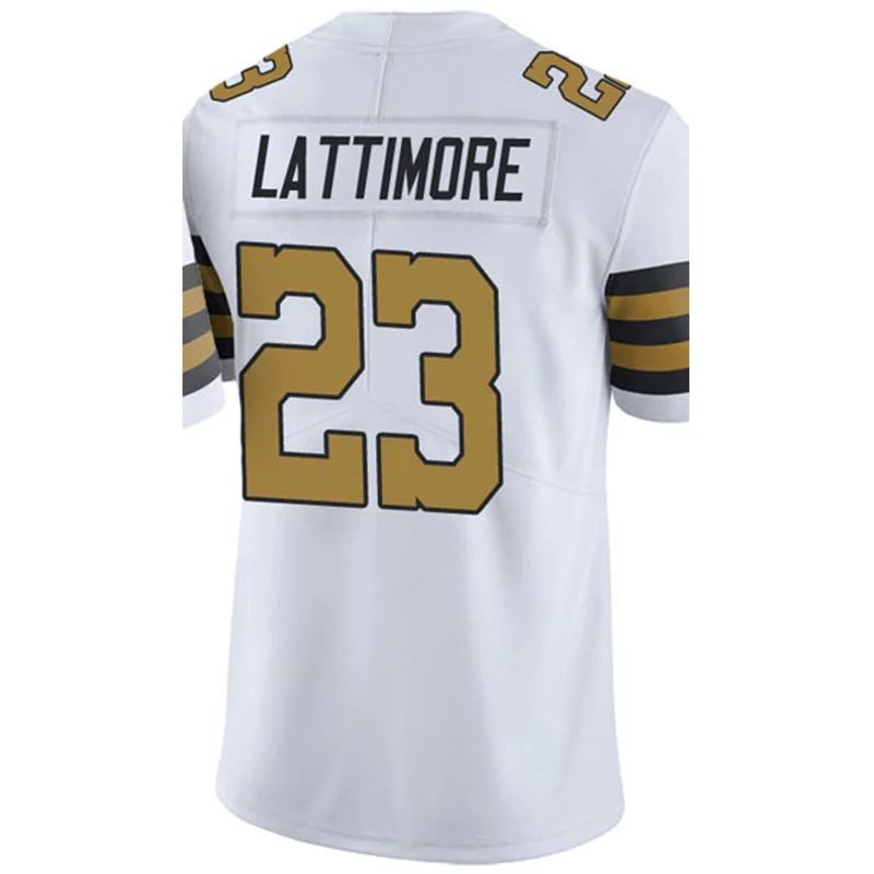 Мужские 9 Drew Brees 41 Элвин Камара 28 Адриан Питерсон 23 Marshon Lattimore 13 Майкл Томас футбольный Джерси - Цвет: Color Rush