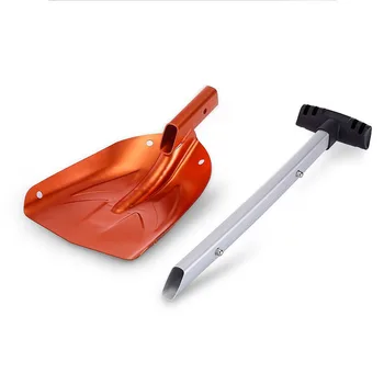 

Garden Snow Shovel Car Ice Scraper Home Emergency Telescopic Detachable Outdoor Camping Spade Survival Winter Aluminum Alloy