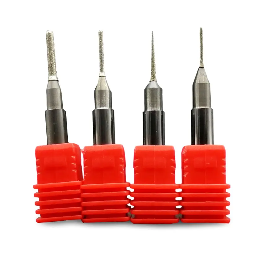 Arum 5x-400 5X-300 Lithium-Disilikat-Bohrer Glaskeramik Fräser Emax Schleifwerkzeuge für Arum CADCAM Fräsmaschine – Detail 3