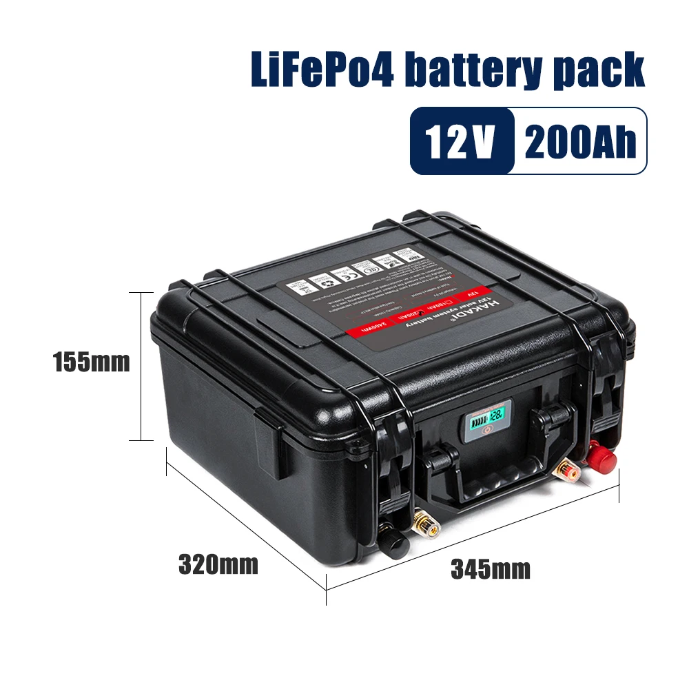 12v100ah 12v200ah 24v100ah Lifepo4 батарея глубокого цикла упаковка для RV/корабль/солнечная