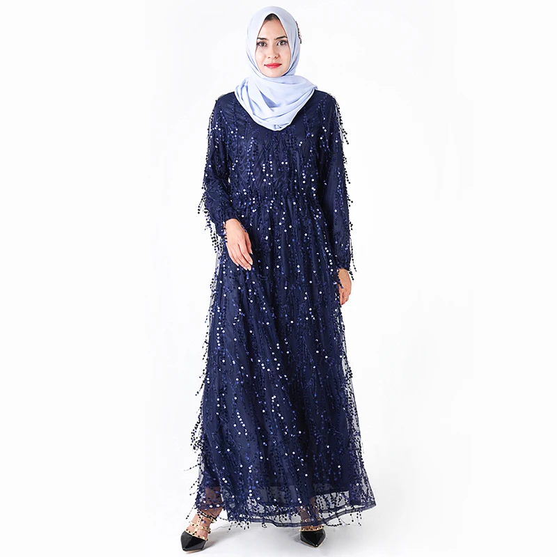 Абайя с блестками турецкий Дубайский хиджаб мусульманское платье абайя s Кафтан Исламская одежда для женщин марокканский кафтан пакистанские платья Elbise