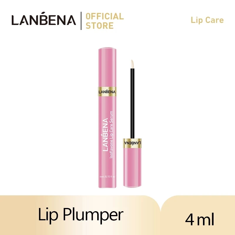 LANBENA Lip Care Serum Moisturizing Repairing Lip Plumper Mask Increase Elasticity Reduce Fine Lines Resist Aging Beauty