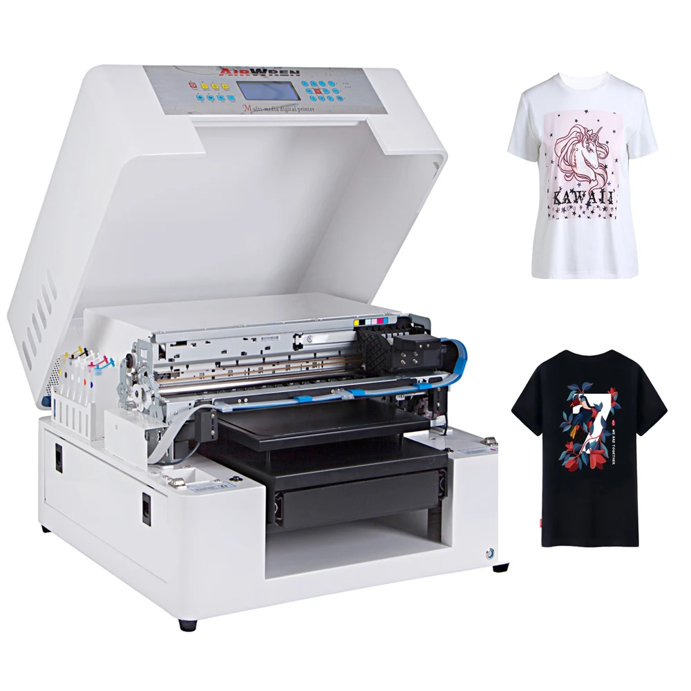 Hot Sale DTG Flatbed Printer Digital Inkjet Direct to Garment T-shirt  Printer Automatic High Speed fabric Printing Machine - AliExpress