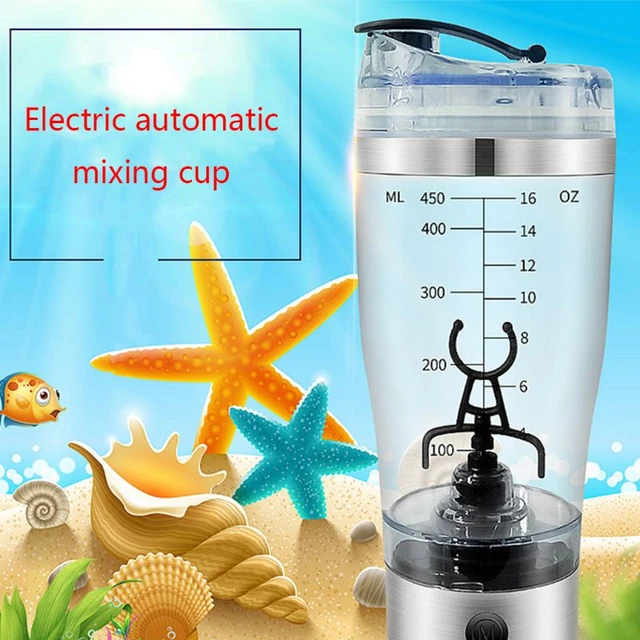 350ML Electric Protein Powder Mixing Cup Automatic Shaker Bottle Mixer Shake  Bottle Milk Coffee Blender Kettle Smart Mixer 2023 - AliExpress