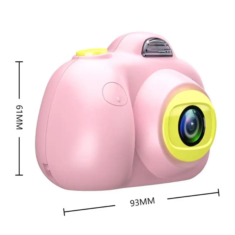  D6 Children Digital SLR Camera Dual Lens HD Video Camcorder Support 32GB TF Card 7 Keys Complete Co