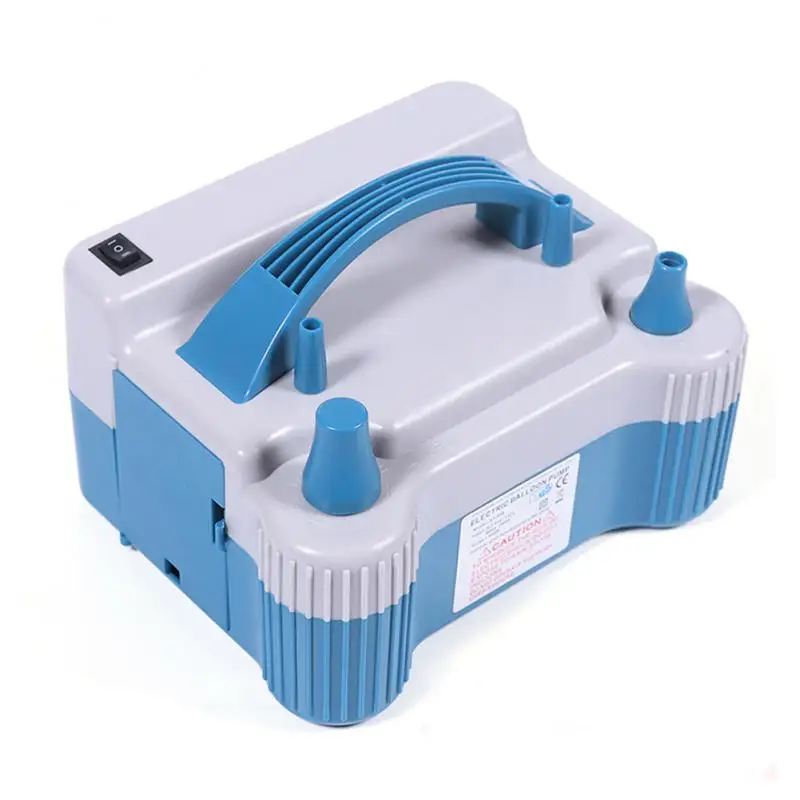  EU Plug Portable Double Hole Inflatable Electric Inflator Air Balloon Blower Pump High Voltage Doub