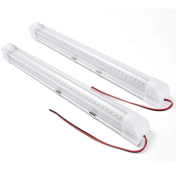 

Car Light Brightness Boat Automobile Interior Home Strip Lamp Easy Installation Low Power Consumption White DIY Caravan 72 Leds