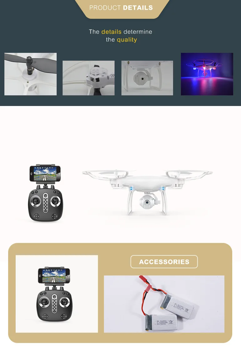 Lh-x25wf30 набор высокого давления Дрон для аэрофотосъемки высокой четкости передача в реальном времени WiFi четырехосный самолет модель A