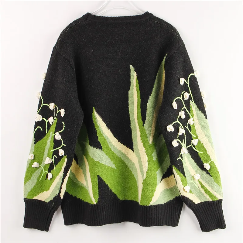 2020 Thick Winter Sweater Women 3D Bell Orchidl