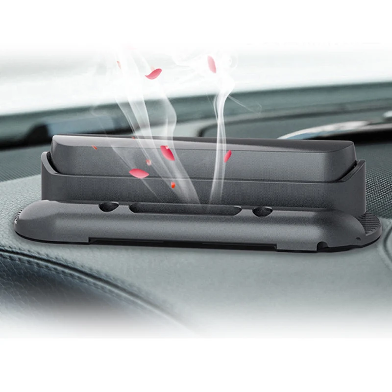 

Newly Car Temporary Parking Plate Luminous Number Aromatherapy Phone Holder Rack 999