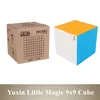 YUXIN Little Magic Professtional Stickerless 9*9*9 Magic Cube Speed Puzzle 9x9 Cube Educational Toys cubo magico 90mm 6
