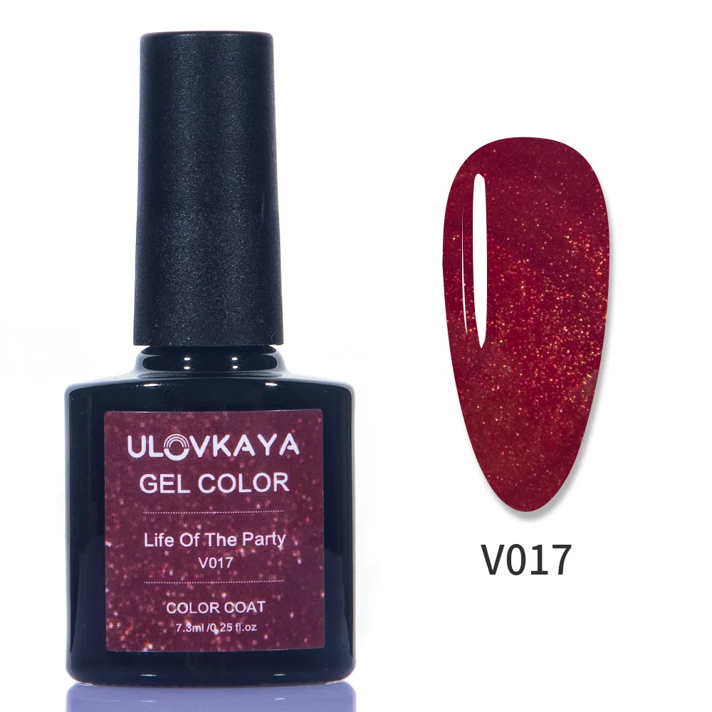 ULOVKAYA 6 Цвет Гель лак 7 3 мл био Гели Soak Off УФ для ногтей гель Лаки! Полупостоянная
