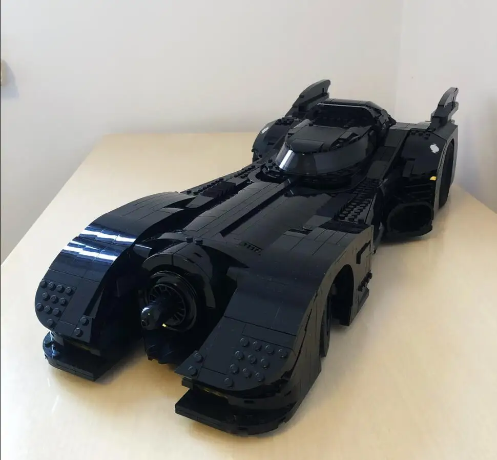 

Presell 76139 Batman Super Hero 1989 Batmobile Model 3856Pcs Building Kits Blocks Bricks Toys Children Gift Compatible 59005