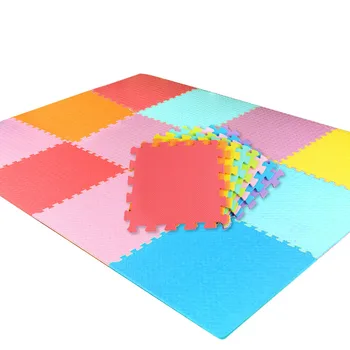 

Kids Play Mat Multi-Color Puzzle Excise Mat EVA Foam Floor Safe Playmat Children Play Mats Puzzle Mat Carpet Climbing Games Toys