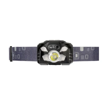 

Headlamp Adjustable USB Charging Night Running Cycling LED Infrared Fishing Portable Headlight Waterproof Safety Outdoor Camping
