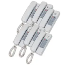 ZHUDELE Новое поступление 6-way Домашний домофон w/t трансляции/группового вызова, разблокировать(опционально) многофункциональный аудио система внутренней связи