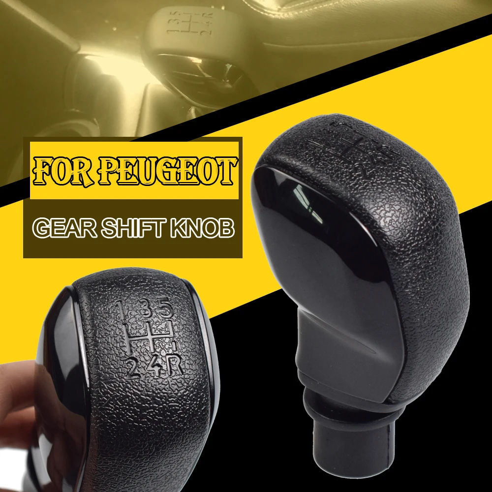 5 Speed MT Gear Shift Knob Chrome For Peugeot 307 206 207 308 2008 5008 for Citroen C2 C3 C4 Sega Triumph Senna Elysee Picasso | Автомобили